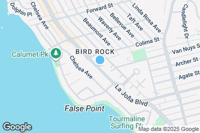 Map image of the property - 5357 La Jolla Blvd