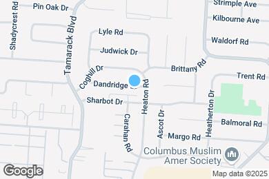 Map image of the property - 1937 Dandridge Dr