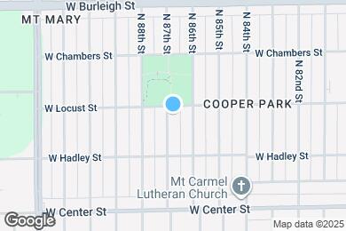 Map image of the property - 2862 N 87th St
