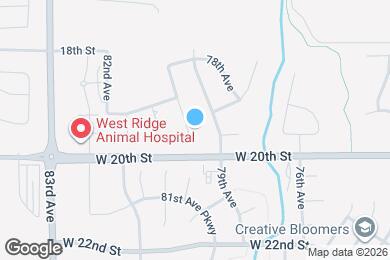 Map image of the property - 1918 80th Ave