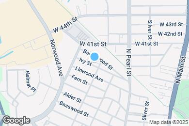 Map image of the property - 617 Ivy St