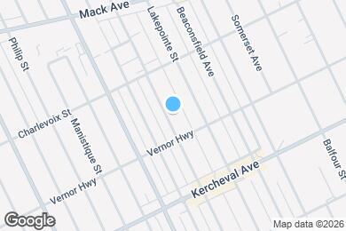 Map image of the property - 1326 Maryland St