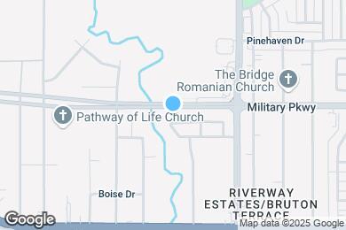Map image of the property - 9001 Prairie Bluff Dr