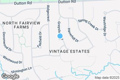 Map image of the property - 1841 Grayslake Dr