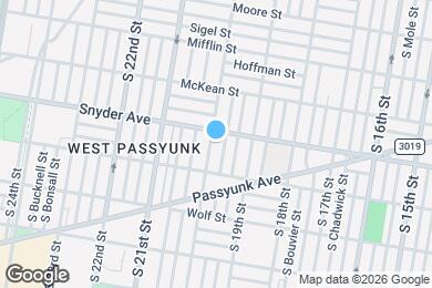 Map image of the property - 2111 S 20th St