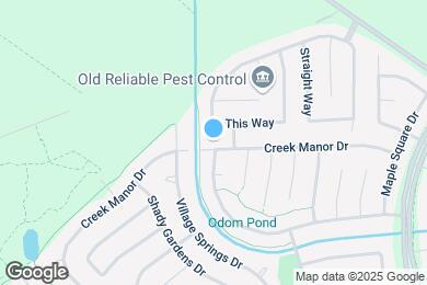 Map image of the property - 3119 Creek Manor Dr