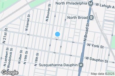 Map image of the property - 1609 W York St