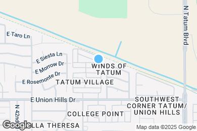 Map image of the property - 4387 E Morrow Dr