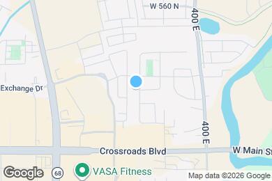 Map image of the property - 1559 N August Dr