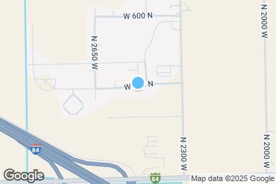 Map image of the property - 2475 W 450 N