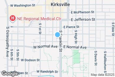Map image of the property - 510 S Franklin St