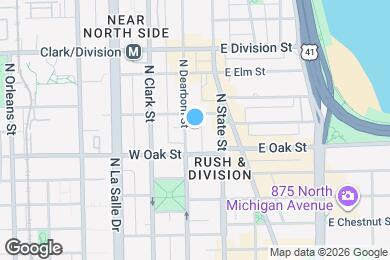 Map image of the property - 1023 N Dearborn