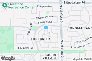 Map image of the property - 549 N Granite St
