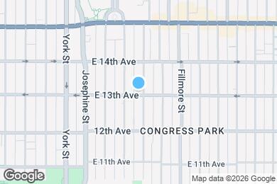 Map image of the property - 1301 Clayton St