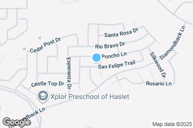 Map image of the property - 844 San Felipe Trail