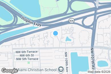 Map image of the property - 11163 NW 7th St