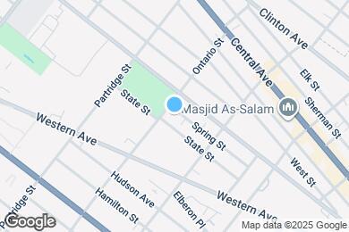 Map image of the property - 190 Spring St