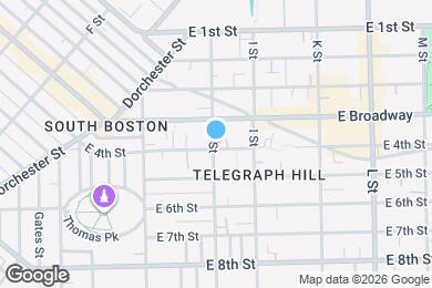 Map image of the property - 582 E 4th St