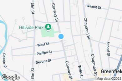 Map image of the property - 124 Conway St