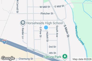 Map image of the property - 302 Perry St