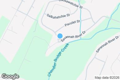 Map image of the property - 646 Savannah River Dr