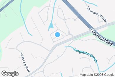 Map image of the property - 2394 Delamore Chase