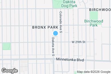 Map image of the property - 2841 Dakota Ave S