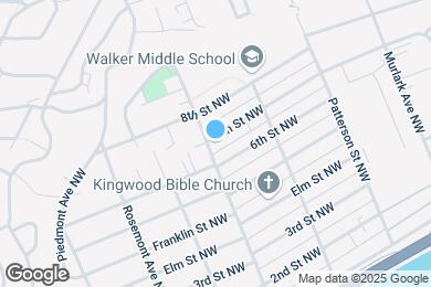 Map image of the property - 1192 7th St NW