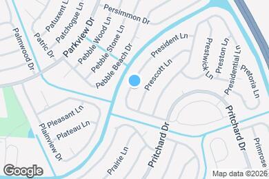 Map image of the property - 24 President Ln