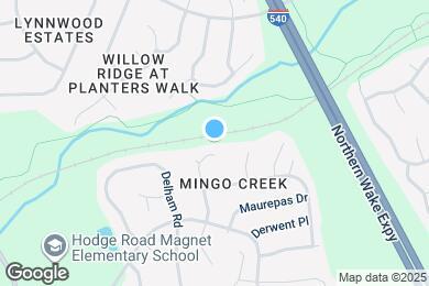 Map image of the property - 1105 Willowedge Ct