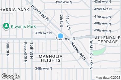 Map image of the property - 1134 38th Ave N