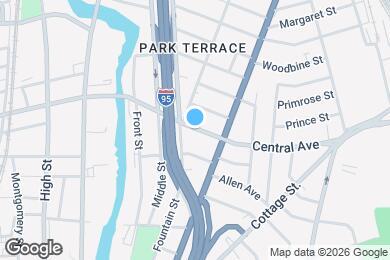 Map image of the property - 87 Central Ave