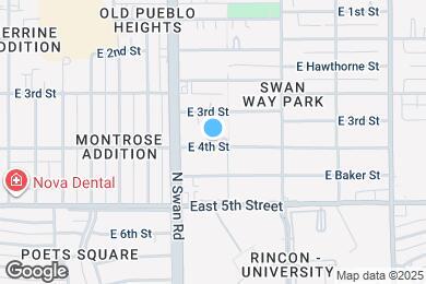 Map image of the property - 4757 E 4th St