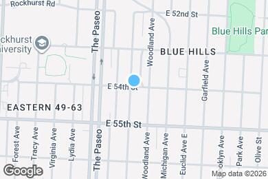 Map image of the property - 5401 Highland Ave
