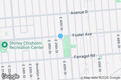 Map image of the property - 682 E 40th St