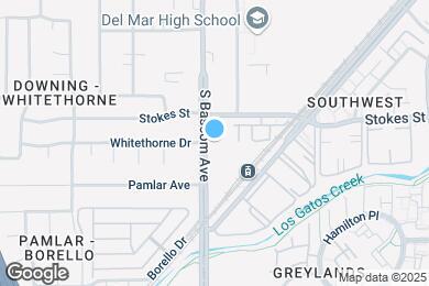 Map image of the property - 1350 S Bascom Ave