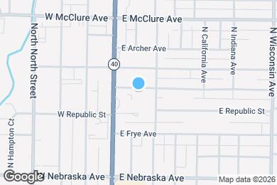 Map image of the property - 204 E Thrush Ave