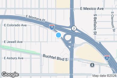 Map image of the property - 1888 S Jackson St