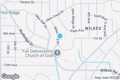 Map image of the property - 845 Westfield Dr