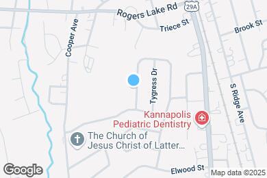 Map image of the property - 1602 Matthew Allen Cir