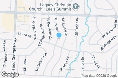 Map image of the property - 215 SE Crescent St