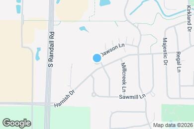 Map image of the property - 2424 Dawson Ln