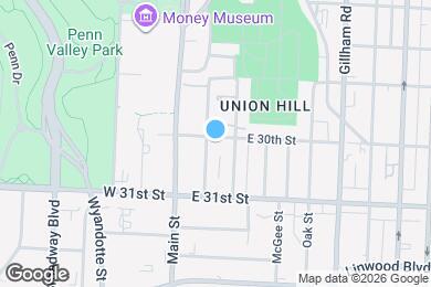 Map image of the property - 105 E 30th St