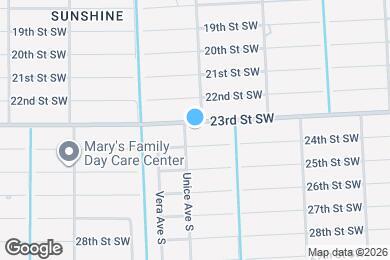 Map image of the property - 3513 23rd St SW