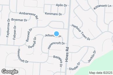 Map image of the property - 7307 Arborlee Dr