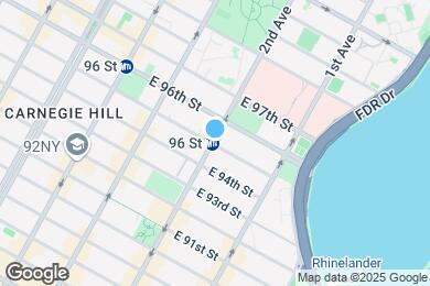 Map image of the property - 301 E 95th St