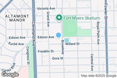 Map image of the property - 2156 Edison Ave