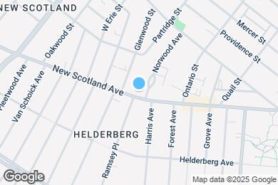 Map image of the property - 347 New Scotland Ave