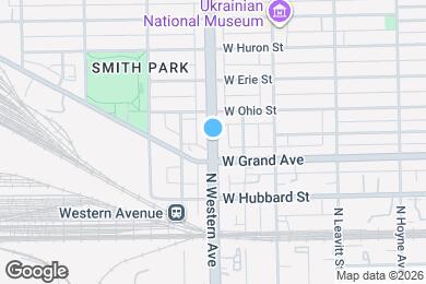 Map image of the property - 538 N Western Ave
