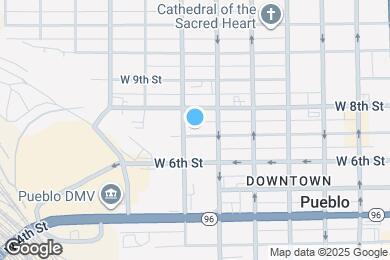 Map image of the property - 619 W 7th St